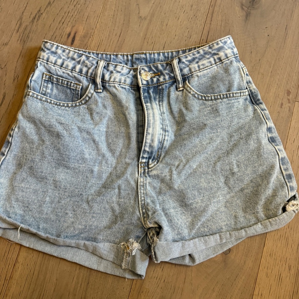 Shein Women's Acid Wash Denim‎ Shorts Bundle